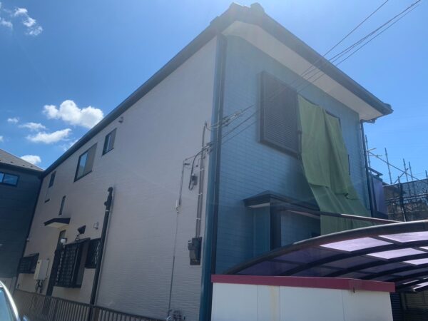 千葉県船橋市二和東 I様邸 外壁部分カバー工事・外壁塗装(3)