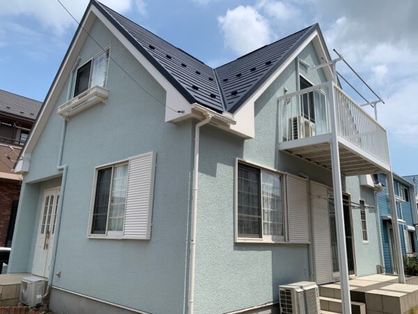 千葉県流山市東深井U様邸 屋根カバー工事・外壁塗装・付帯部塗装(2)