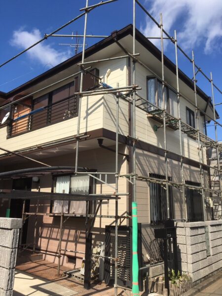 千葉県船橋市上山町 I様邸 屋根塗装・外壁塗装・付帯部塗装工事(2)
