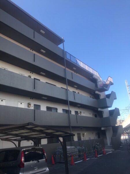 千葉県船橋市 7階建てマンションの外壁塗装(5)