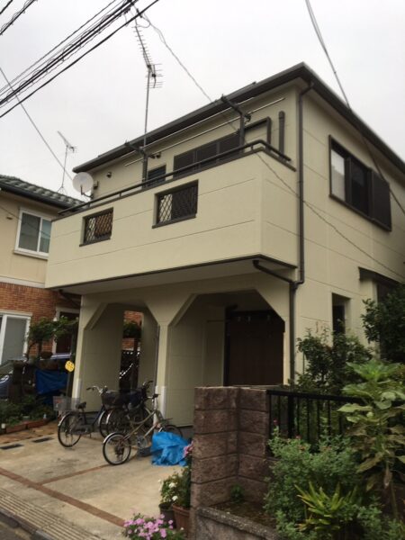 千葉県船橋市二和東 T様邸 外壁塗装・屋根塗装・付帯部塗装工事(2)