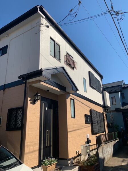 千葉県船橋市夏見台 M様邸 屋根カバー・外壁塗装工事(1)