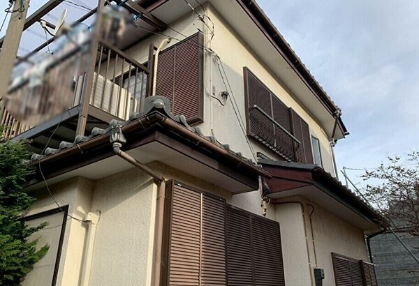 千葉県松戸市六高台・T様邸｜外壁塗装・雨どい交換 (2)