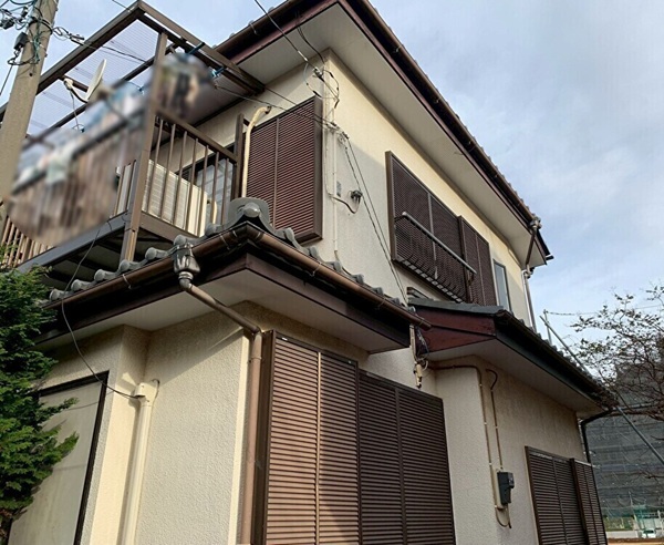 千葉県松戸市六高台・T様邸｜外壁塗装・雨どい交換 (2)