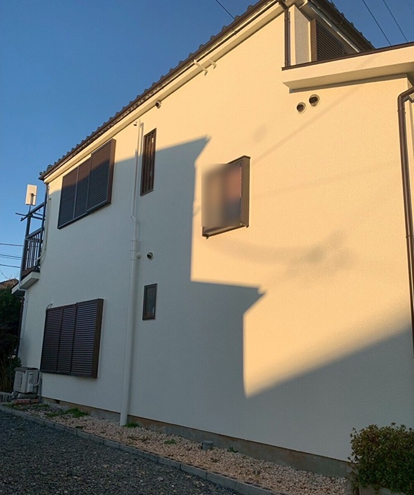 千葉県船橋市松が丘・S様邸|クラックの目立つモルタル外壁補修・外壁塗装工事 (9)