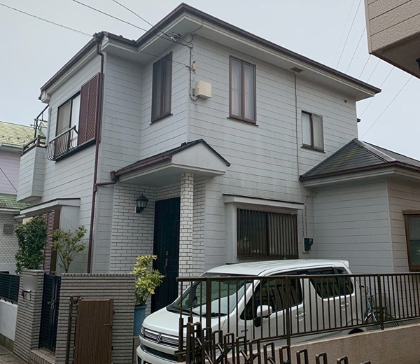 千葉県鎌ケ谷市東鎌ケ谷・S様邸｜2回目の屋根塗装・外壁塗装をご依頼くださいました (2)