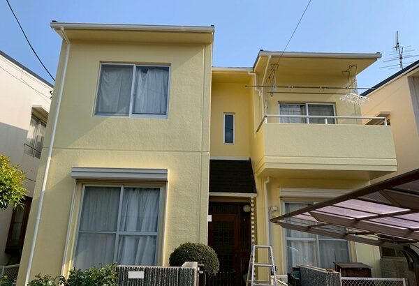 千葉県白井市七次台・N様邸｜ニチハのアルマで屋根カバー工法・プレミアムシリコンで外壁塗装 (3)