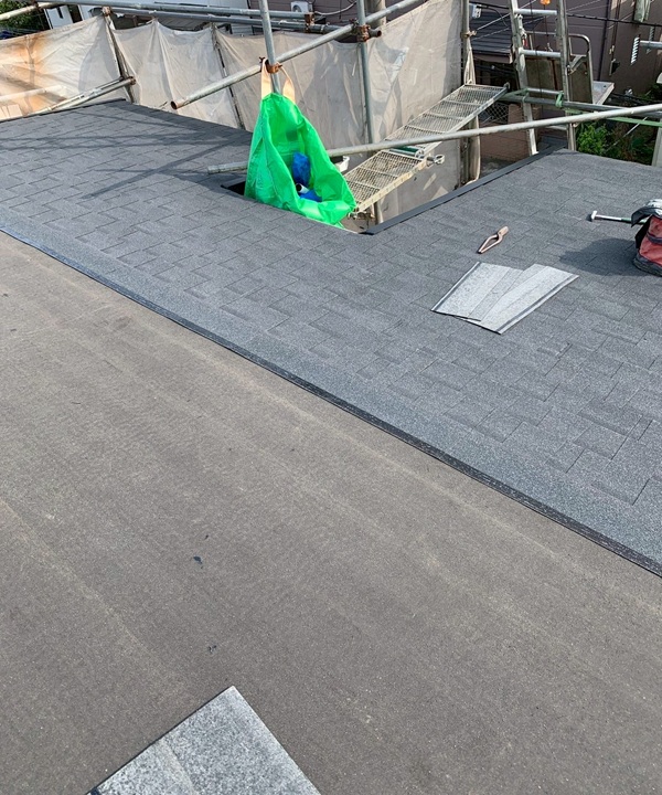 千葉県白井市七次台・N様邸｜ニチハのアルマで屋根カバー工法・プレミアムシリコンで外壁塗装 (7)