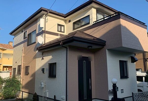 船橋市三咲・K様邸｜外壁塗装・屋根カバー工法(スーパーガルテクト使用)