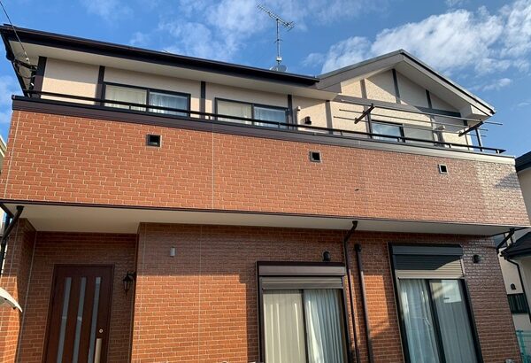 船橋市大穴北T様邸｜屋根カバー工法(ディプロマット)・外壁塗装(エスケープレミアムシリコン) (1)