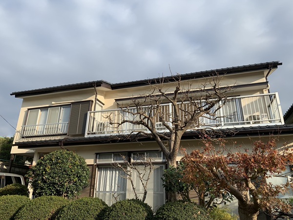 船橋市三咲A様邸外壁塗装・屋根塗装・大工工事｜近隣で工事したお客様からの紹介 (1)