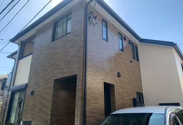 船橋市夏見台N様邸外壁塗装・屋根塗装｜クリヤー塗装で外観のデザインをそのままに！ (4)