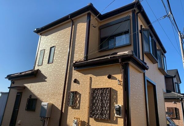 船橋市三咲S様邸外壁塗装｜ブラウン系からひまわりのような明るいデザインへ！ (30)