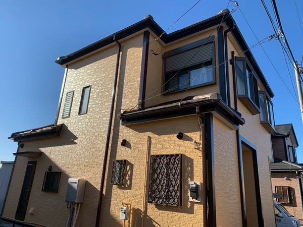 船橋市三咲S様邸外壁塗装｜ブラウン系からひまわりのような明るいデザインへ！ (30)