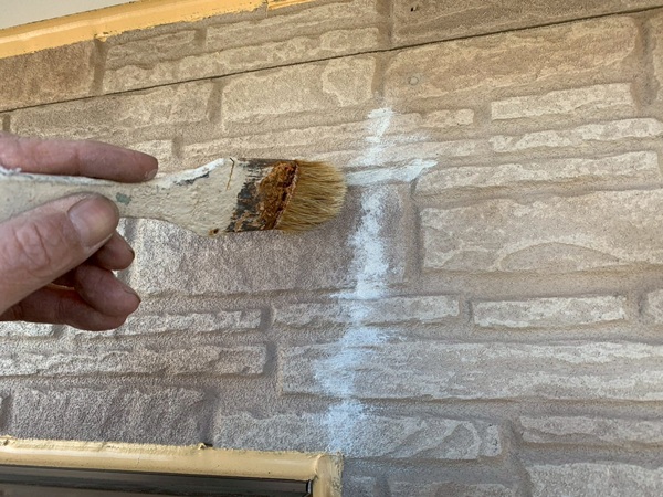 船橋市三咲S様邸外壁塗装｜ブラウン系からひまわりのような明るいデザインへ！ (6)