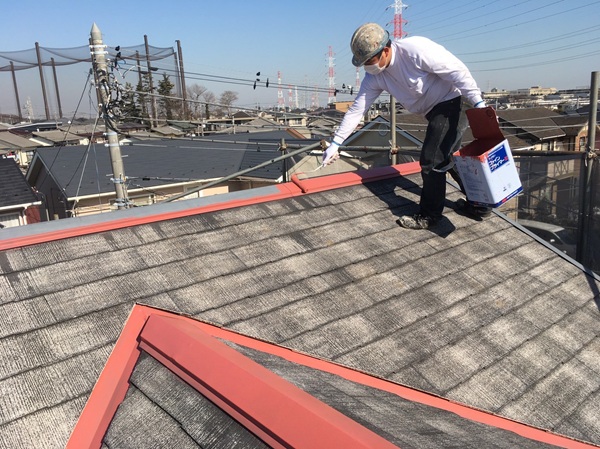 船橋市馬込町H様邸屋根塗装・外壁塗装｜無機塗料でツートン仕上げ (34)