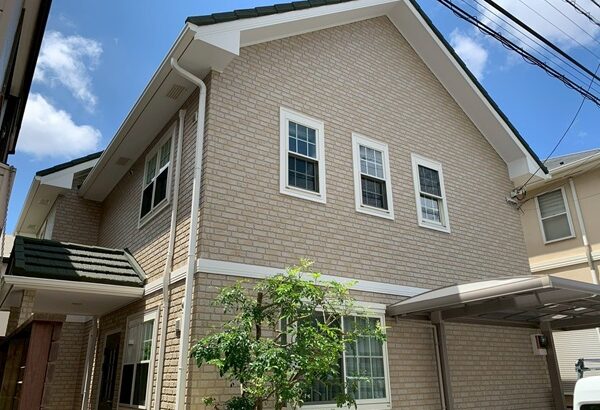 船橋市芝山I様邸・外壁塗装屋根洗浄 (1)