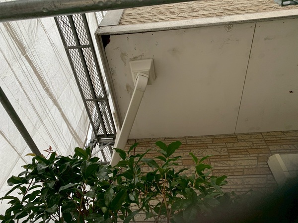 柏市今谷上町Y様邸|ひび割れ補修含む外壁塗装・ベランダ防水工事・付帯部塗装 (7)