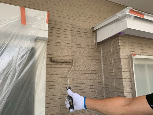 柏市今谷上町Y様邸|ひび割れ補修含む外壁塗装・ベランダ防水工事・付帯部塗装 (31)