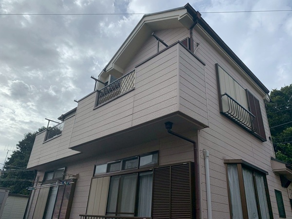 鎌ケ谷市東鎌ケ谷B様邸外壁塗装屋根塗装ベランダ防水 (4)