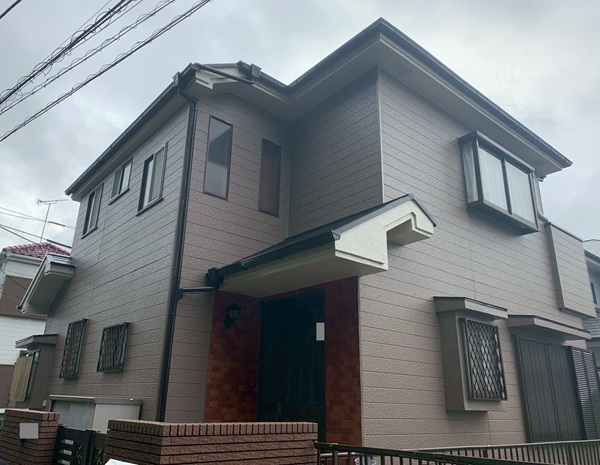 鎌ケ谷市東鎌ケ谷B様邸外壁塗装屋根塗装ベランダ防水2 (30)