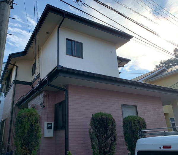 千葉県船橋市本中山S様邸｜外壁塗装(SR-405+SR-427)屋根塗装(ブラック) (31)