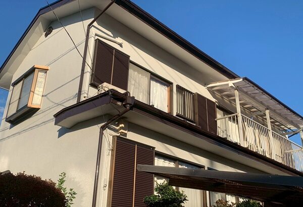 船橋市三咲K様邸｜屋根塗装・外壁塗装・ひび割れ補修(近隣のお客様からのご紹介) (1)