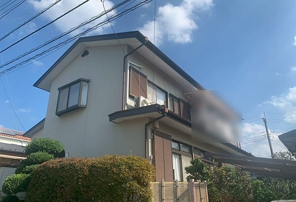 船橋市三咲K様邸｜屋根塗装・外壁塗装・ひび割れ補修(近隣のお客様からのご紹介)