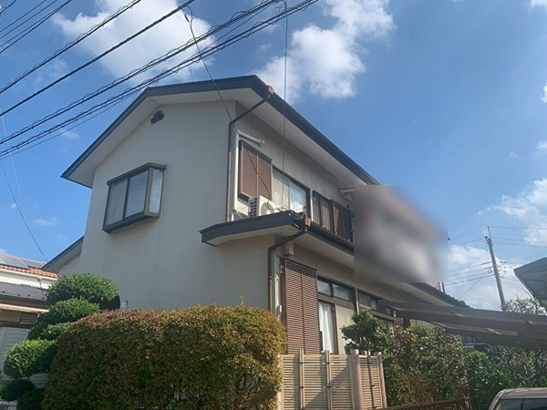 船橋市三咲K様邸｜屋根塗装・外壁塗装・ひび割れ補修(近隣のお客様からのご紹介)