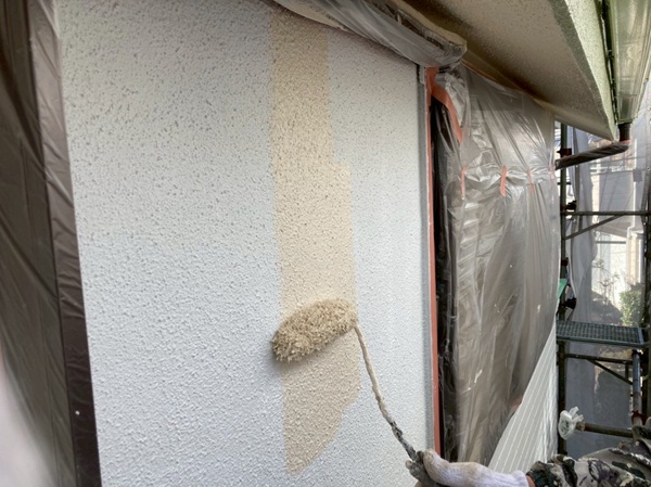 千葉県船橋市本中山S様邸｜外壁塗装(SR-405+SR-427)屋根塗装(ブラック) (13)