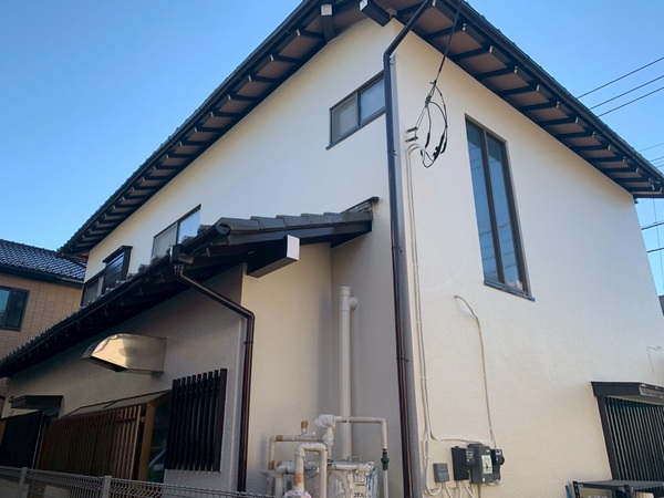 船橋市習志野台W様邸外壁塗装・付帯部塗装(当社にて2回目の工事) (1)