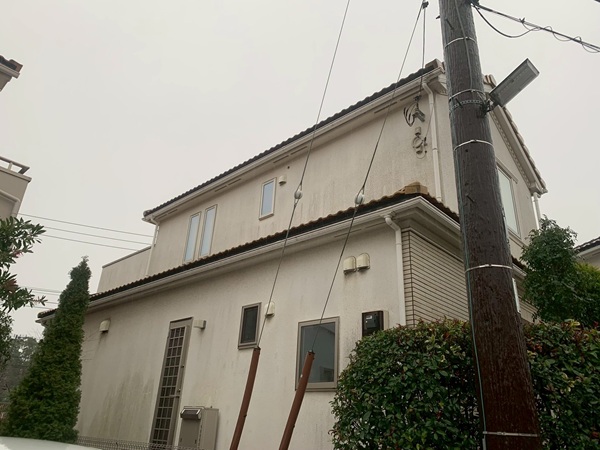 船橋市高根台I様邸|外壁塗装・塀塗装・付帯部塗装 (2)