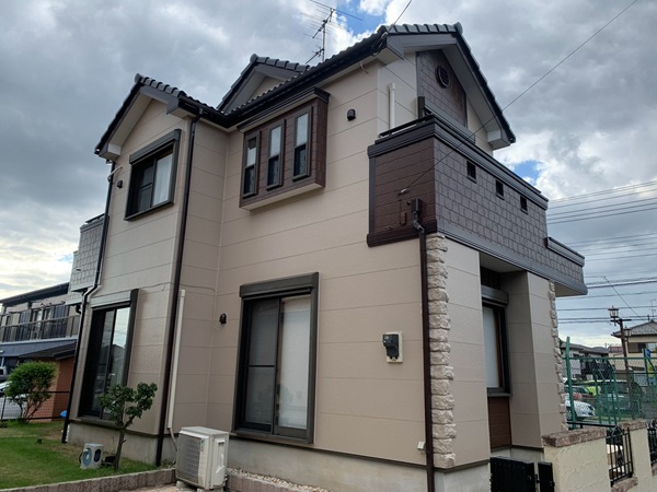 船橋市三咲Y様邸｜屋根塗装・外壁塗装・塀塗装・付帯部塗装・バルコニートップコート塗り替え (57)