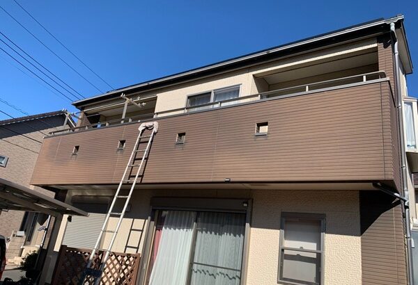 船橋市三咲Y様邸｜屋根塗装・外壁塗装・付帯部塗装・トップコート塗り替え (2)