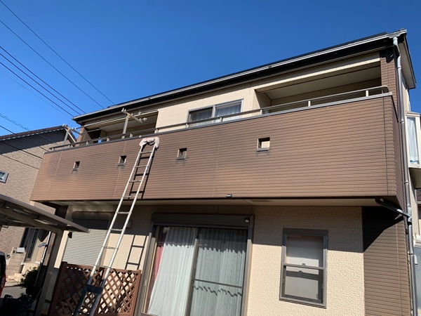 船橋市三咲Y様邸｜屋根塗装・外壁塗装・付帯部塗装・トップコート塗り替え (2)