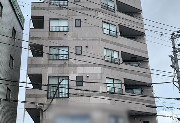 鎌ヶ谷市東道野辺・N建築工業様ビル外壁塗装工事(ひび割れ補修・シーリング補修など) (2)