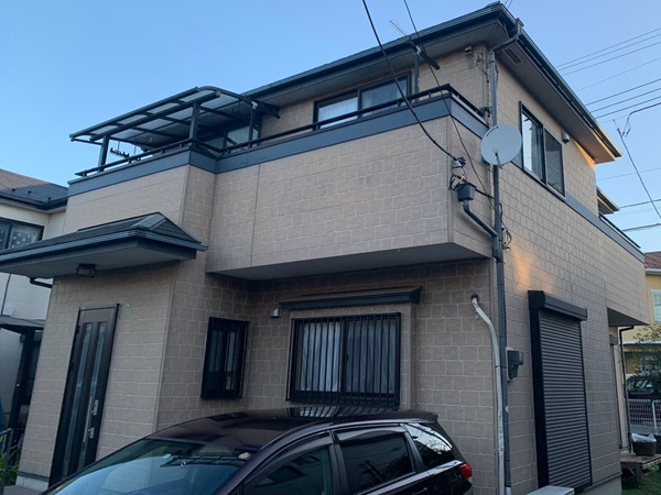 船橋市三咲I様邸|外壁塗装・屋根カバー工法(ディプロマット)・雨樋金具交換・トップコート塗り替え (19)