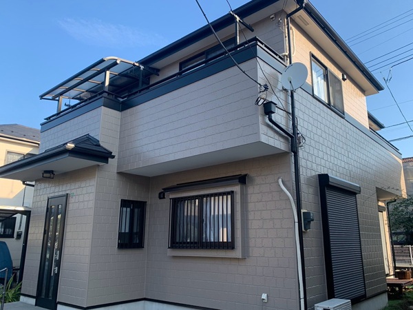 船橋市三咲I様邸|外壁塗装・屋根カバー工法(ディプロマット)・雨樋金具交換・トップコート塗り替え (18)