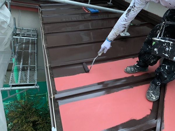 船橋市三咲_外壁塗装_下屋 (2)